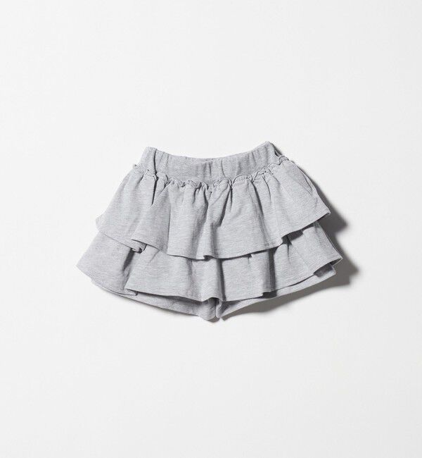 UNITED ARROWS green label relaxing「ミニ裏毛 フリル キュロット（グレー）100cm-130cm」|その他|