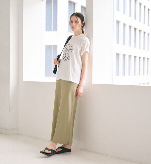 BEAUTY&YOUTH UNITED ARROWS「ポリエステルサテン マーメイドフレアスカート 」|スカート|