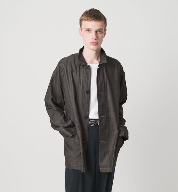 MONKEY TIME「キュプラ コットン フィブリル カバーオール シャツ」|その他|