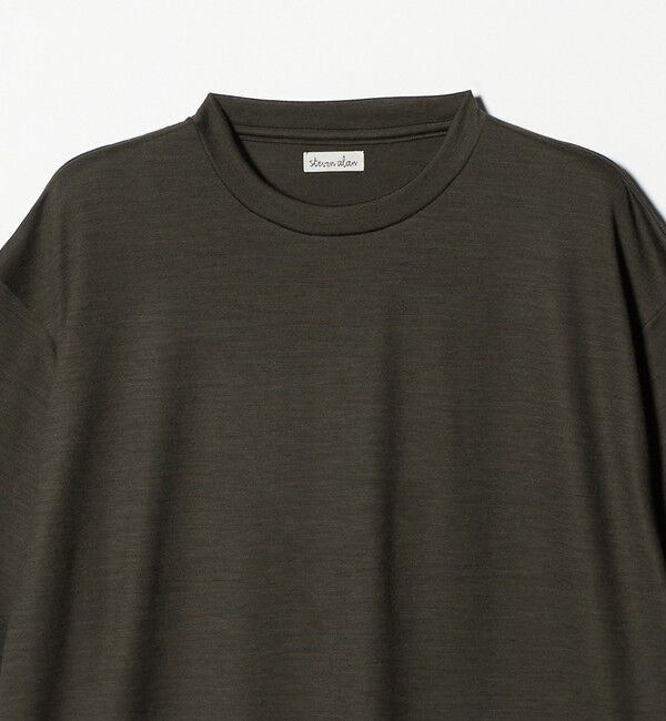 STEVEN ALAN「＜Steven Alan＞ メリノウール クルーネック ショートスリーブ Tシャツ」|Tシャツ・カットソー|