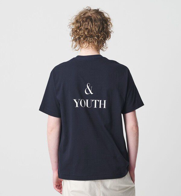 BEAUTY&YOUTH UNITED ARROWS「B&Y クルーネック Tシャツ MADE IN JAPAN」|Tシャツ・カットソー|NAVY