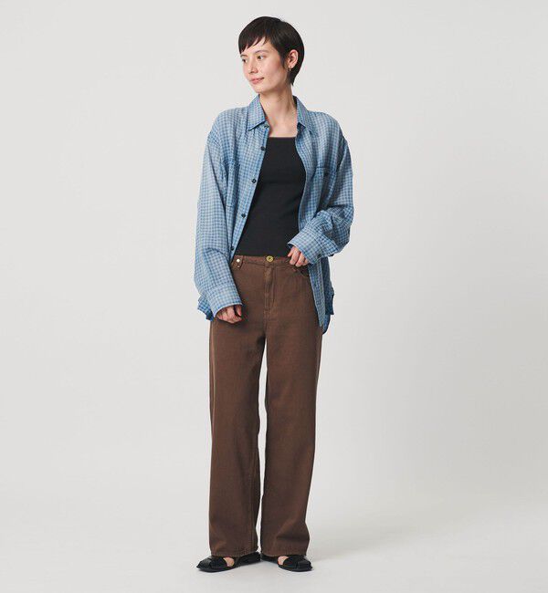 BEAUTY&YOUTH UNITED ARROWS「カラーパイピング 2ストラップ キャミソール」|Tシャツ・カットソー|