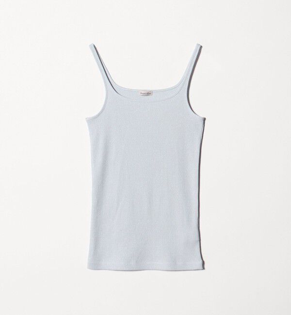 STEVEN ALAN「＜Steven Alan＞ラメ テレコ キャミタンクトップ」|Tシャツ・カットソー|