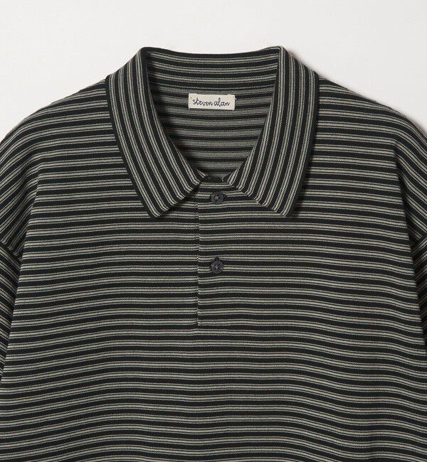 STEVEN ALAN「＜Steven Alan＞ ハイツイスト  ニット ショートスリーブ ポロシャツ」|ニット・セーター|
