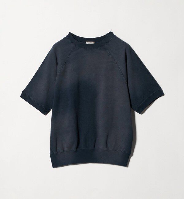 BEAUTY&YOUTH UNITED ARROWS「サンフェード ショートスリーブ スウェット」|Tシャツ・カットソー|NAVY