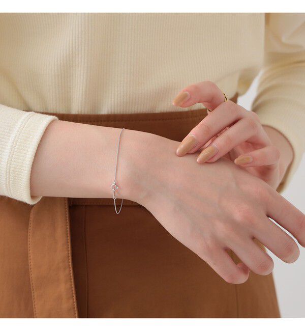 Ray BEAMS 「K10 ベネチアン ブレスレット」|ブレスレット・バングル|WHITE GOLD