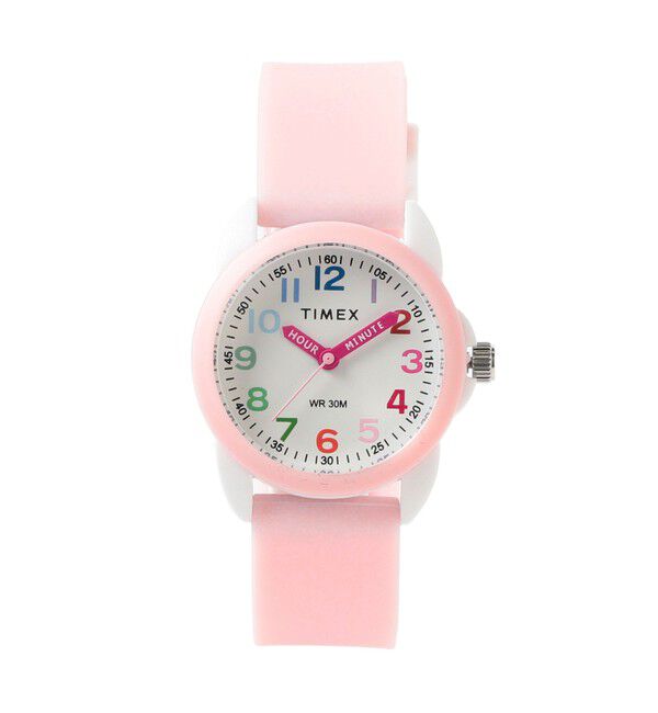 BEAMSBOY「TIMEX / キッズ アナログ」|腕時計|Pink_and_White