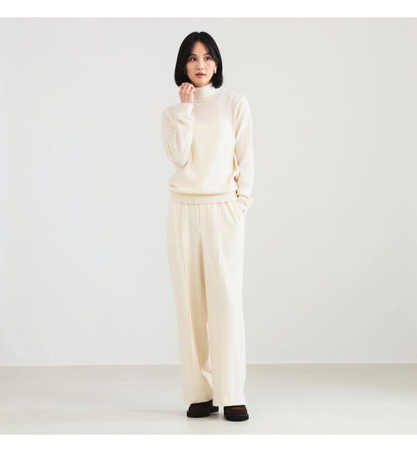 Demi-Luxe BEAMS 「【別注】SLOANE / 12ゲージ カシミヤ タートルネック ニット」|ニット・セーター|