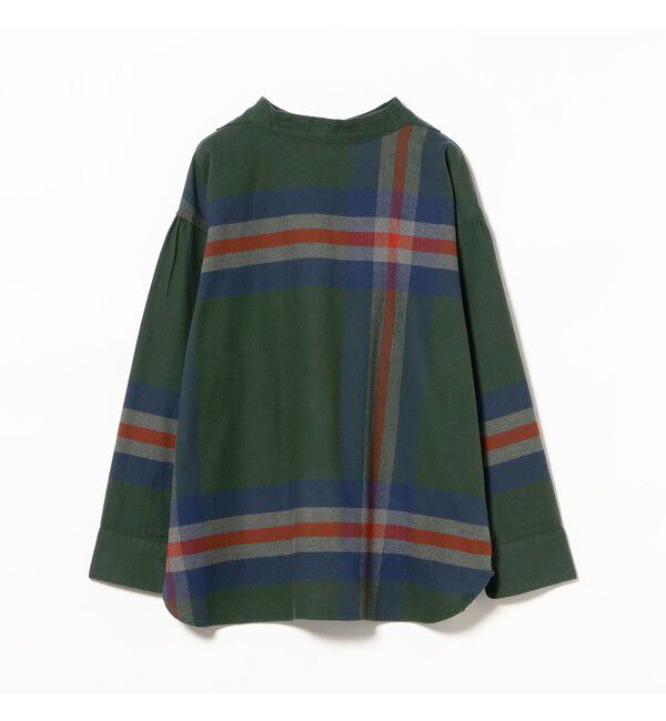BEAMSBOY「ビッグ タータン バスク シャツ」|シャツ・ブラウス|