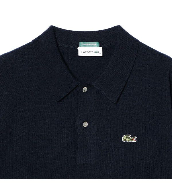 BEAMSBOY「【別注】LACOSTE / ニット ポロシャツ」|ニット・セーター|