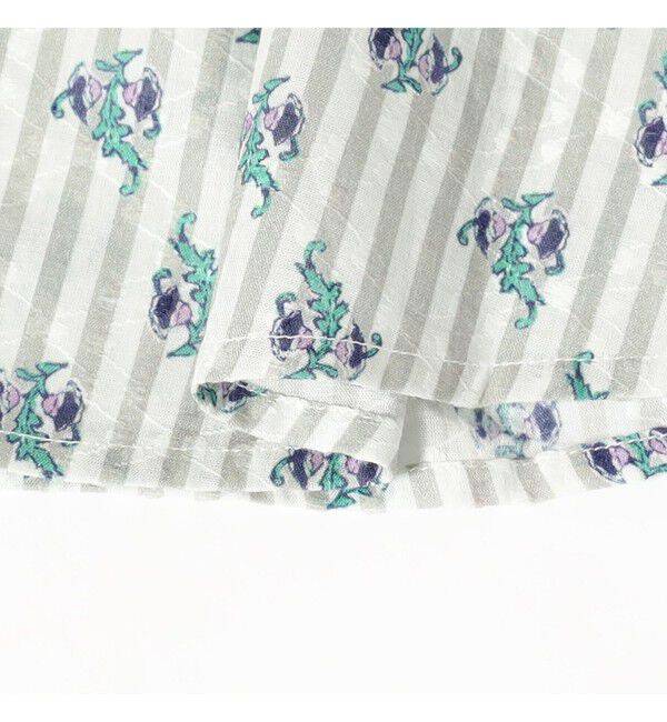 Demi-Luxe BEAMS 「ne Quittez pas / スモール フラワー ギャザー ワンピース」|ワンピース|