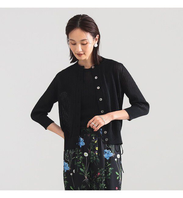 Demi-Luxe BEAMS 「SLOANE / 14ゲージ ワイドリブ カーディガン」|ニット・セーター|