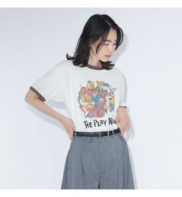 BEAMSBOY「【別注】HEAR MY NAME &times; maturely / プレイヤーズ プリント ショートスリーブ」|Tシャツ・カットソー|
