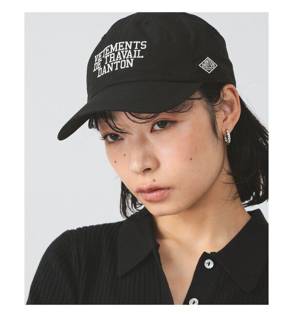 Ray BEAMS 「DANTON / 6パネル ロゴ キャップ」|キャップ・キャスケット|