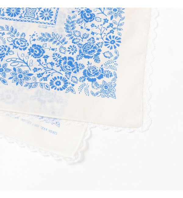 BEAMSBOY「2WAY フラワー バンダナ」|ハンカチ|