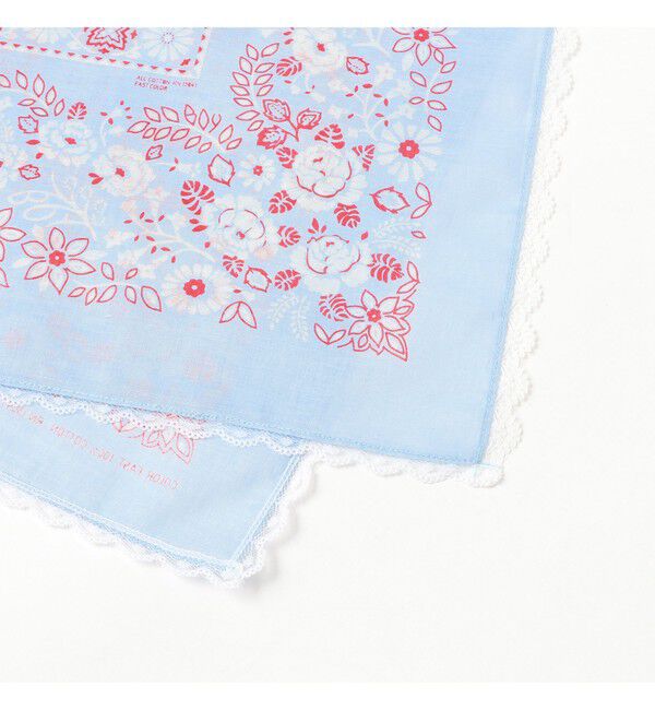 BEAMSBOY「2WAY フラワー バンダナ」|ハンカチ|