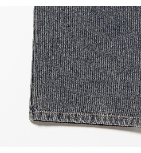 Ray BEAMS 「デニムスカート レイヤード パンツ」|デニム|