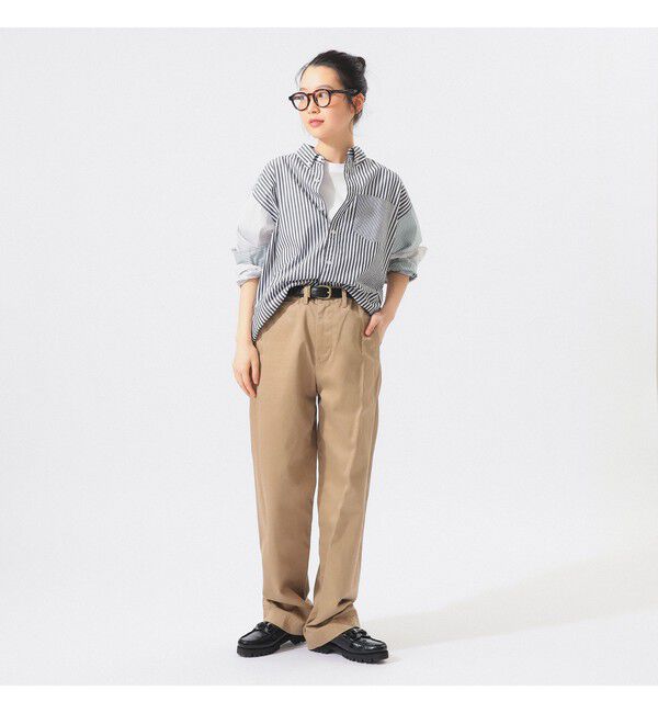 BEAMSBOY「ストライプ クレイジー ボタンダウン ロングスリーブ」|シャツ・ブラウス|