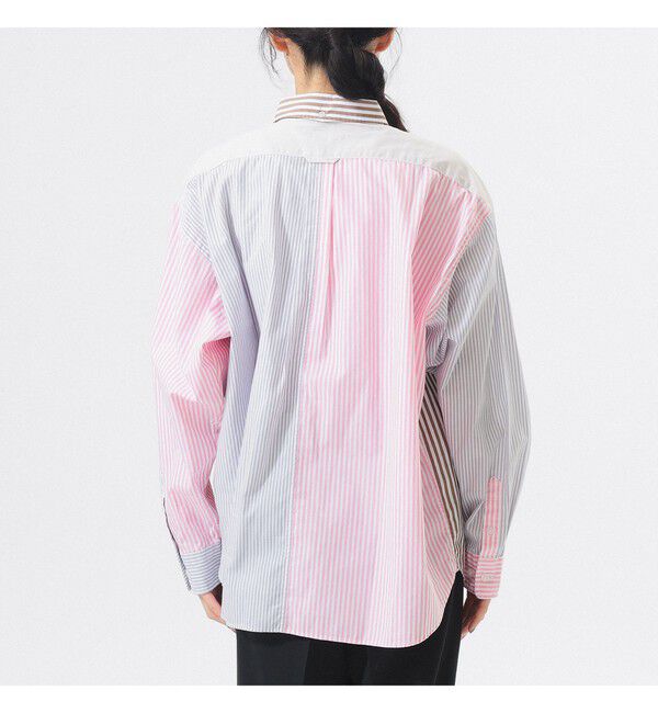 BEAMSBOY「ストライプ クレイジー ボタンダウン ロングスリーブ」|シャツ・ブラウス|