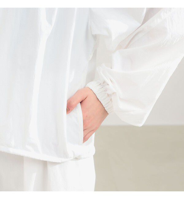 Demi-Luxe BEAMS 「AK+1 / エアリー ナイロン ブルゾン」|ブルゾン・スタジャン|