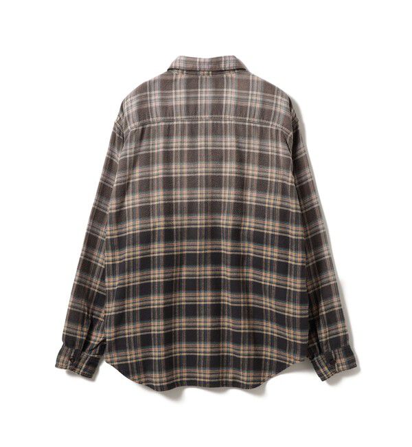 BEAMS「ワイドフィット フェード チェックシャツ」|シャツ・ブラウス|