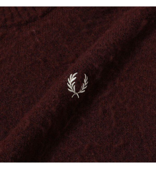 BEAMS「【別注】FRED PERRY / フラッフィ クルーネックニット」|ニット・セーター|