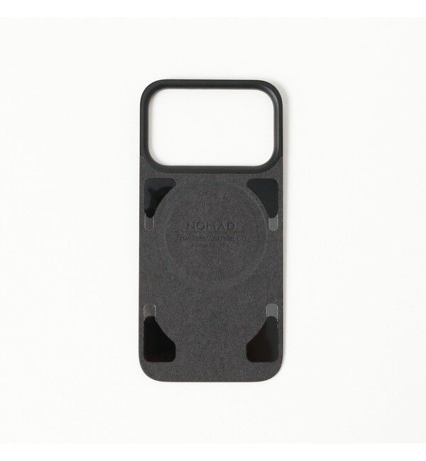 BEAMS「NOMAD / Magnetic Leather Back iPhone17 Pro」|モバイルケース|