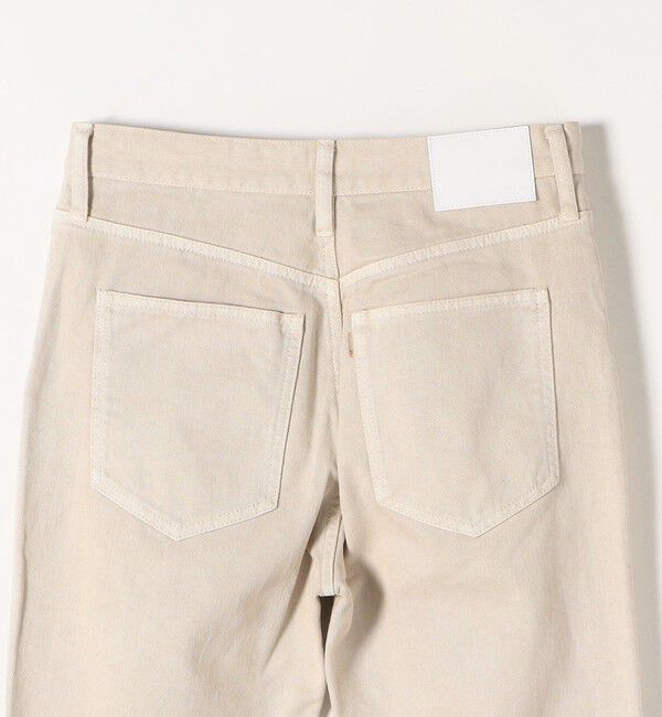 SHIPS any「SHIPS any:〈ウォッシャブル〉オーガニック ツイル フレア パンツ」|デニム|