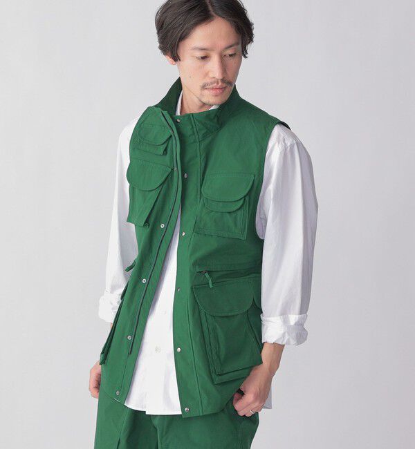 SHIPS「【SHIPS別注】+phenix:〈撥水〉ユーティリティーベスト (セットアップ対応)」|ダウンベスト・ベスト|