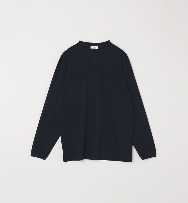 SHIPS any「SHIPS any: スムースコットン クルーネック Tシャツ (ロンT)◇」|Tシャツ・カットソー|