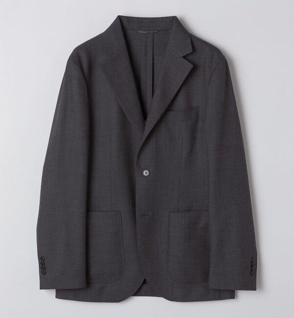 SHIPS「SHIPS:〈セットアップ対応/手洗い可能〉 バーズアイ ジャケット」|テーラードジャケット|