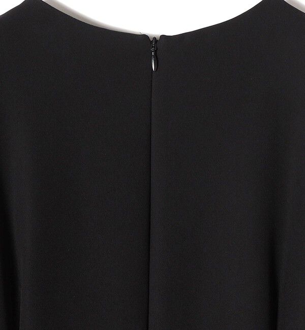 SHIPS for women「【SHIPS別注】kaene:ブラック フォーマル レース スリーブ ワンピース（セレモニー対応可）」|ワンピース|