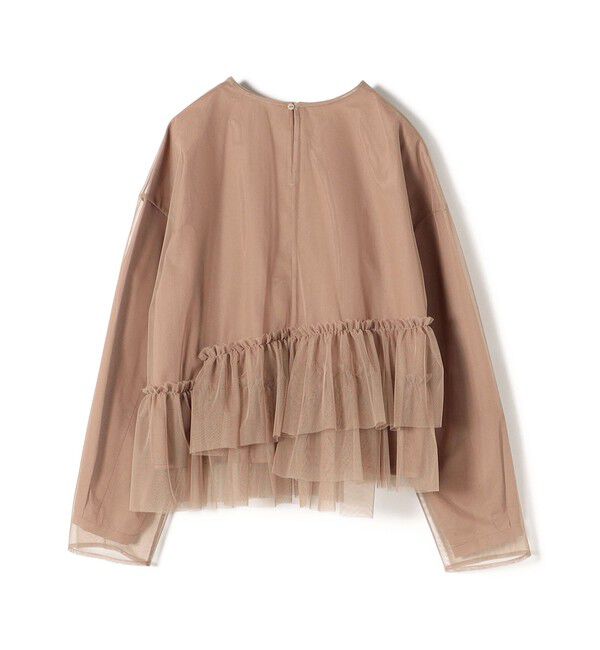 SHIPS for women「〈手洗い可能〉インナーセット チュール デザイン ブラウス ◇」|シャツ・ブラウス|