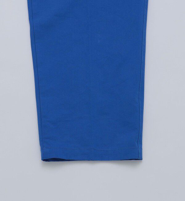 SHIPS「BATEAUX DE SHIPS: スーピマ コットン ツイル 2タック ワイドパンツ」|チノ|