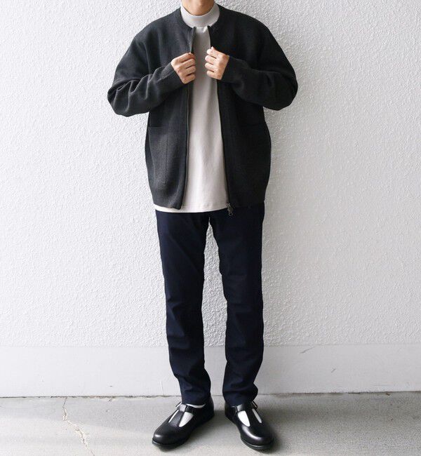 SHIPS any「SHIPS any:〈接触冷感/遮熱/UVカット機能等〉サマーファンクション モックネック Tシャツ 26SS◇」|Tシャツ・カットソー|