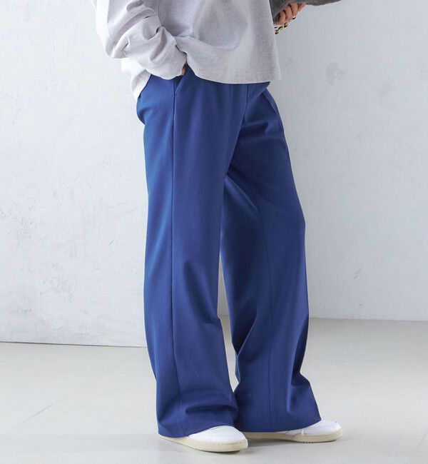 SHIPS for women「〈手洗い可能〉両面起毛 セミフレア パンツ」|その他|