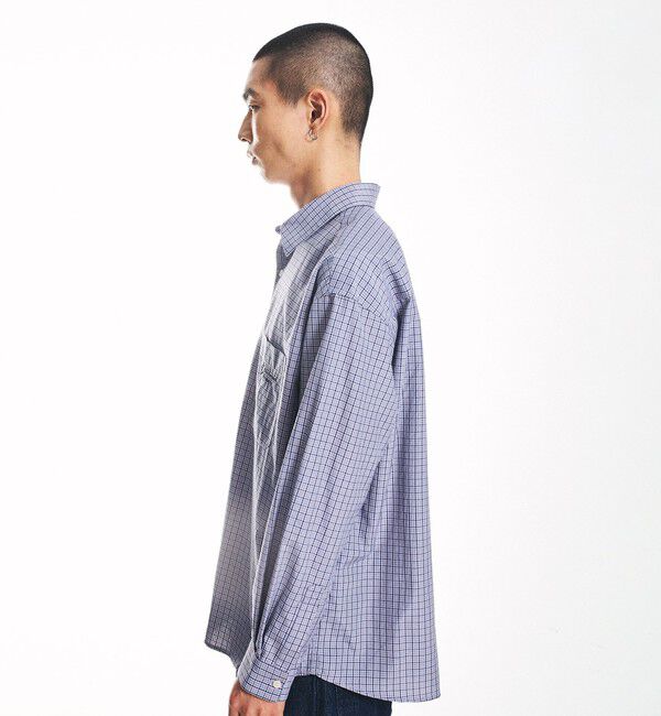 SHIPS「City Ambient Products: レギュラーカラー ブロード オーバー シャツ (長袖)」|シャツ・ブラウス|