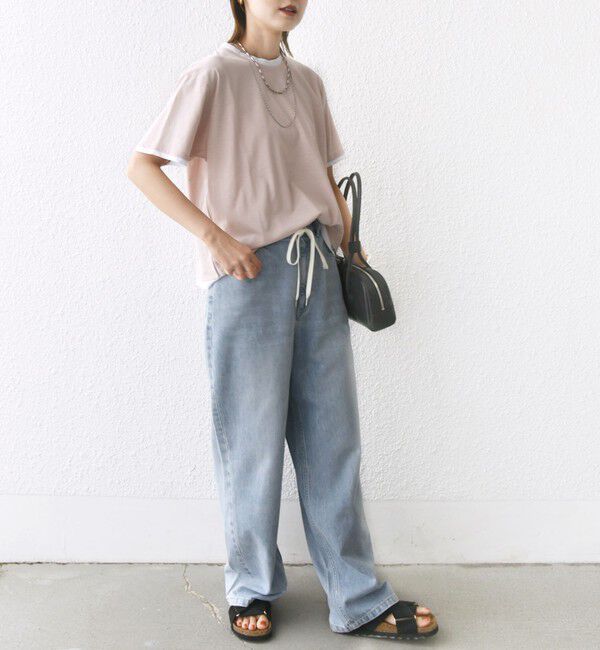 SHIPS for women「〈接触冷感〉レイヤード ライク TEE」|Tシャツ・カットソー|