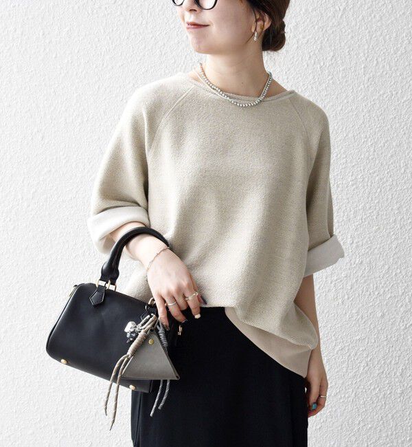 SHIPS any「SHIPS any:〈手洗い可能〉サカリバ ラグランスリーブ プルオーバー」|Tシャツ・カットソー|