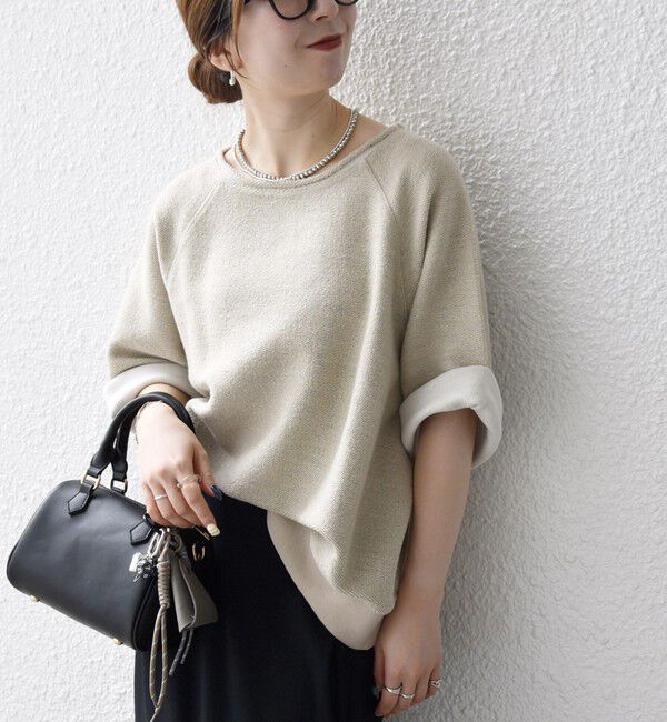 SHIPS any「SHIPS any:〈手洗い可能〉サカリバ ラグランスリーブ プルオーバー」|Tシャツ・カットソー|