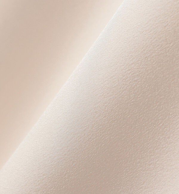 SHIPS any「《追加予約》SHIPS any:〈洗濯機可能〉サテン フリル カラー リボン シャツ ブラウス」|シャツ・ブラウス|