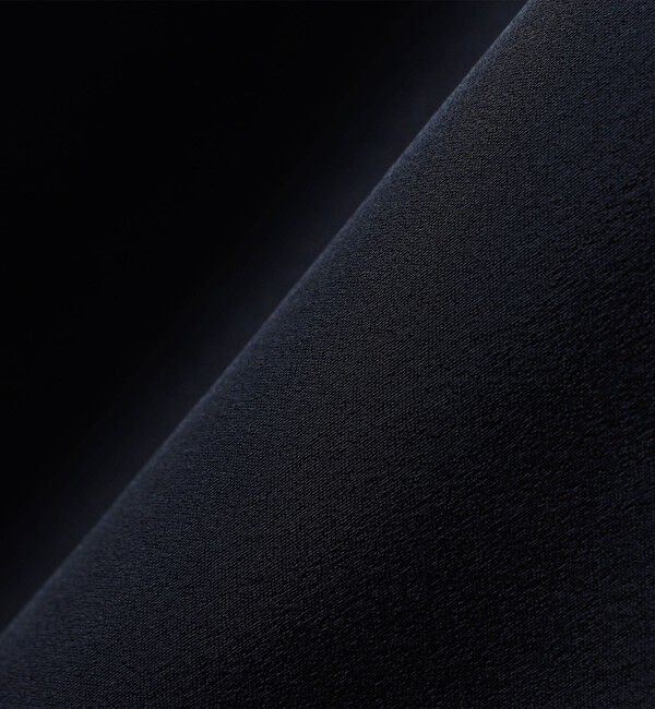 SHIPS any「《追加予約》SHIPS any:〈洗濯機可能〉サテン フリル カラー リボン シャツ ブラウス」|シャツ・ブラウス|