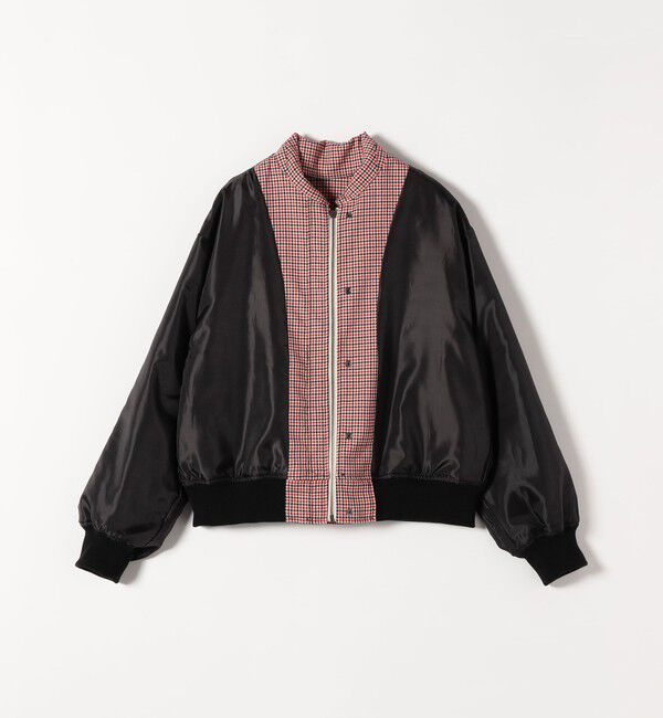 SHIPS any「SHIPS any: ガンクラブ チェック ハンティング ブルゾン」|ブルゾン・スタジャン|