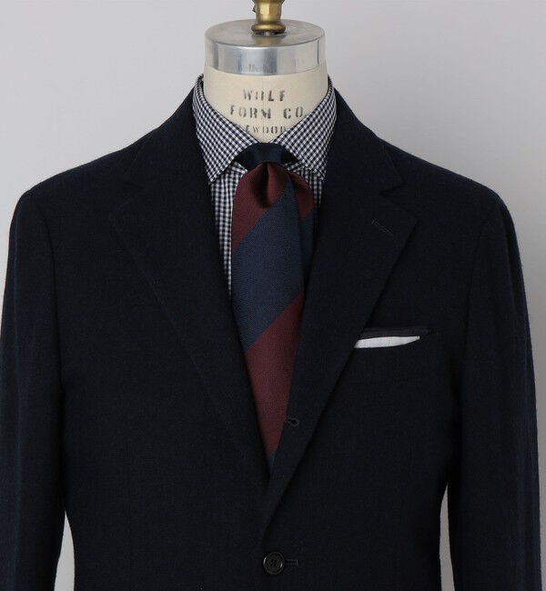 SHIPS「SHIPS: シルク バスケット ワイド ストライプ ネクタイ」|ネクタイ・蝶ネクタイ|