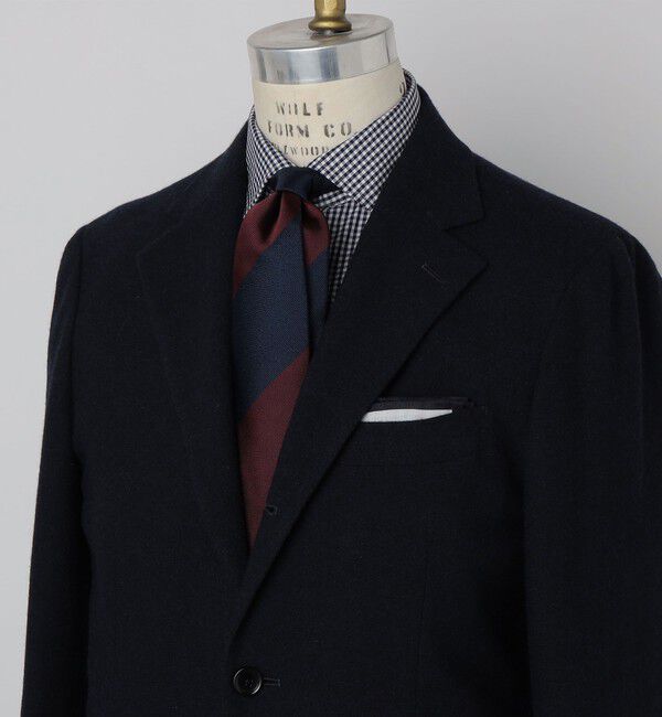 SHIPS「SHIPS: シルク バスケット ワイド ストライプ ネクタイ」|ネクタイ・蝶ネクタイ|