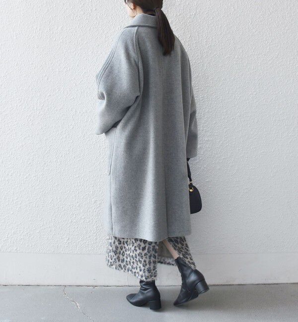 SHIPS any「SHIPS any: PURE WOOL スタンド ＆ ビッグカラー コート」|その他|