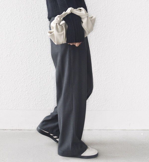 SHIPS for women「〈手洗い可能〉両面起毛 ポケット デザイン ドロスト パンツ」|その他|