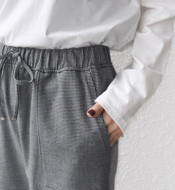 SHIPS for women「〈手洗い可能〉両面起毛 ポケット デザイン ドロスト パンツ」|その他|