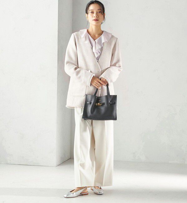 SHIPS for women「Manovie Toscane: スクエア スリング バック」|パンプス|