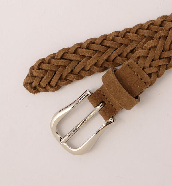 TOMORROWLAND GOODS「AMBOISE スエード メッシュベルト」|ベルト|